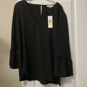Calvin Klein bell sleeve top